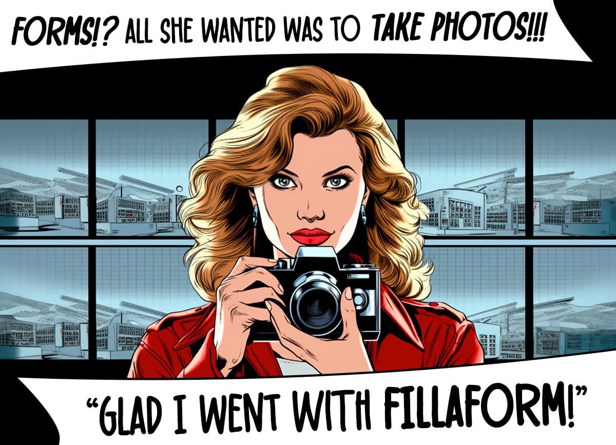 Jane the school photographer, a Fillaform Hero